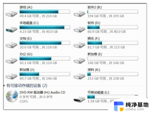 电脑装好系统后系统盘还可以分区吗