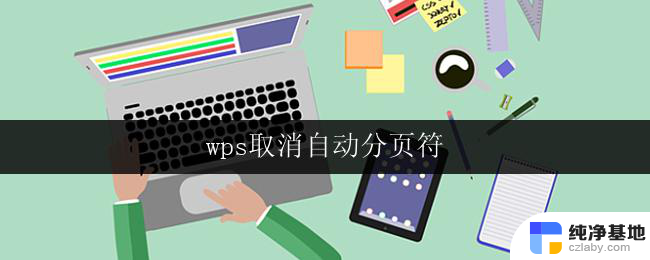 wps取消自动分页符