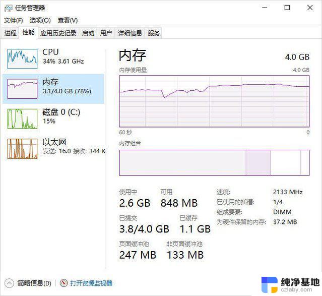 笔记本4g运存够用吗