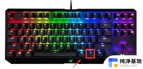 机械键盘亮灯按哪个键