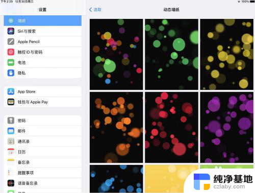 ipad可以设置动态壁纸