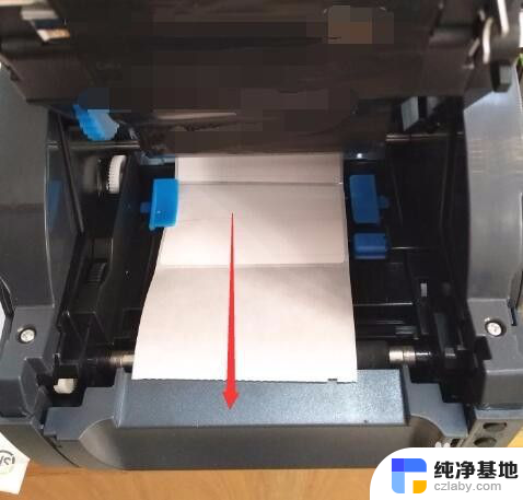 标签打印纸怎么装进打印机