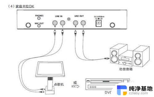 电脑连接麦克风连接音响