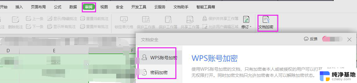 wps文档撤销加密如何处理